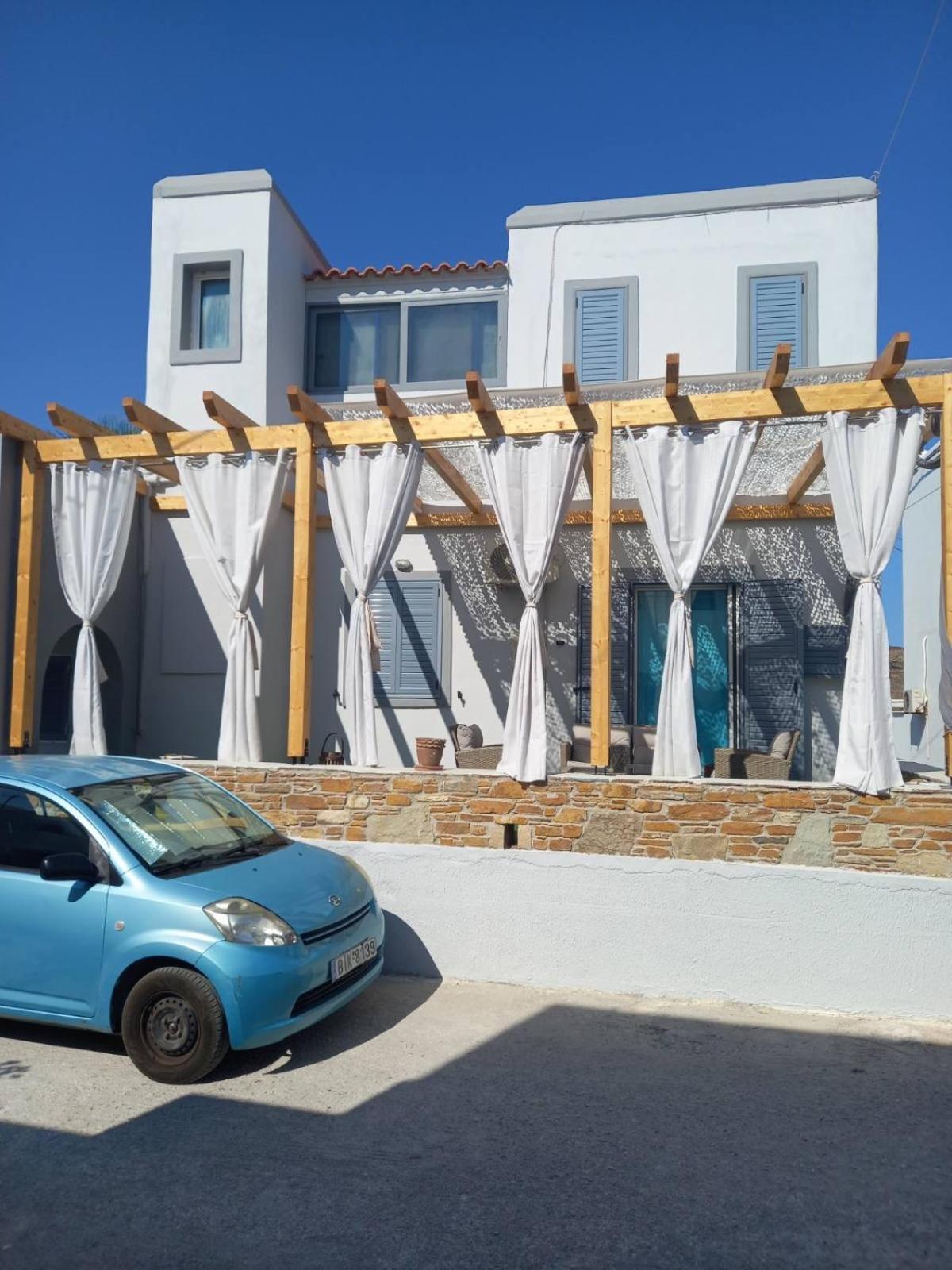 Κυκλαδίτικη Βίλα Στην Παραλία Αντώνηδες, Κύθνου คิทนอส ภายนอก รูปภาพ